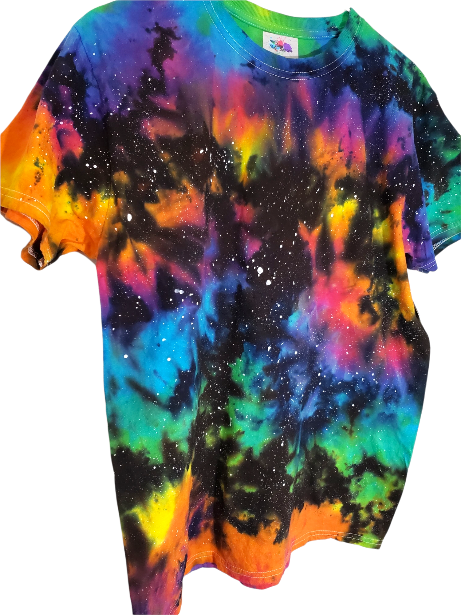Reverse Rainbow Galaxy Tie Dye T-shirt