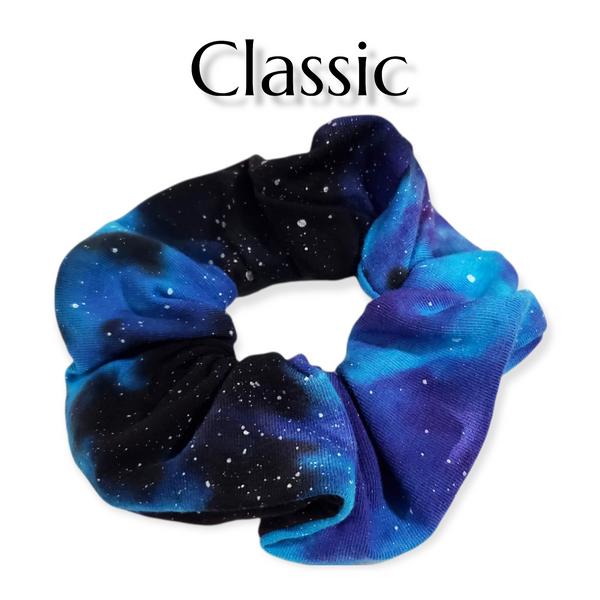 Galaxy Tie Dye Scrunchies