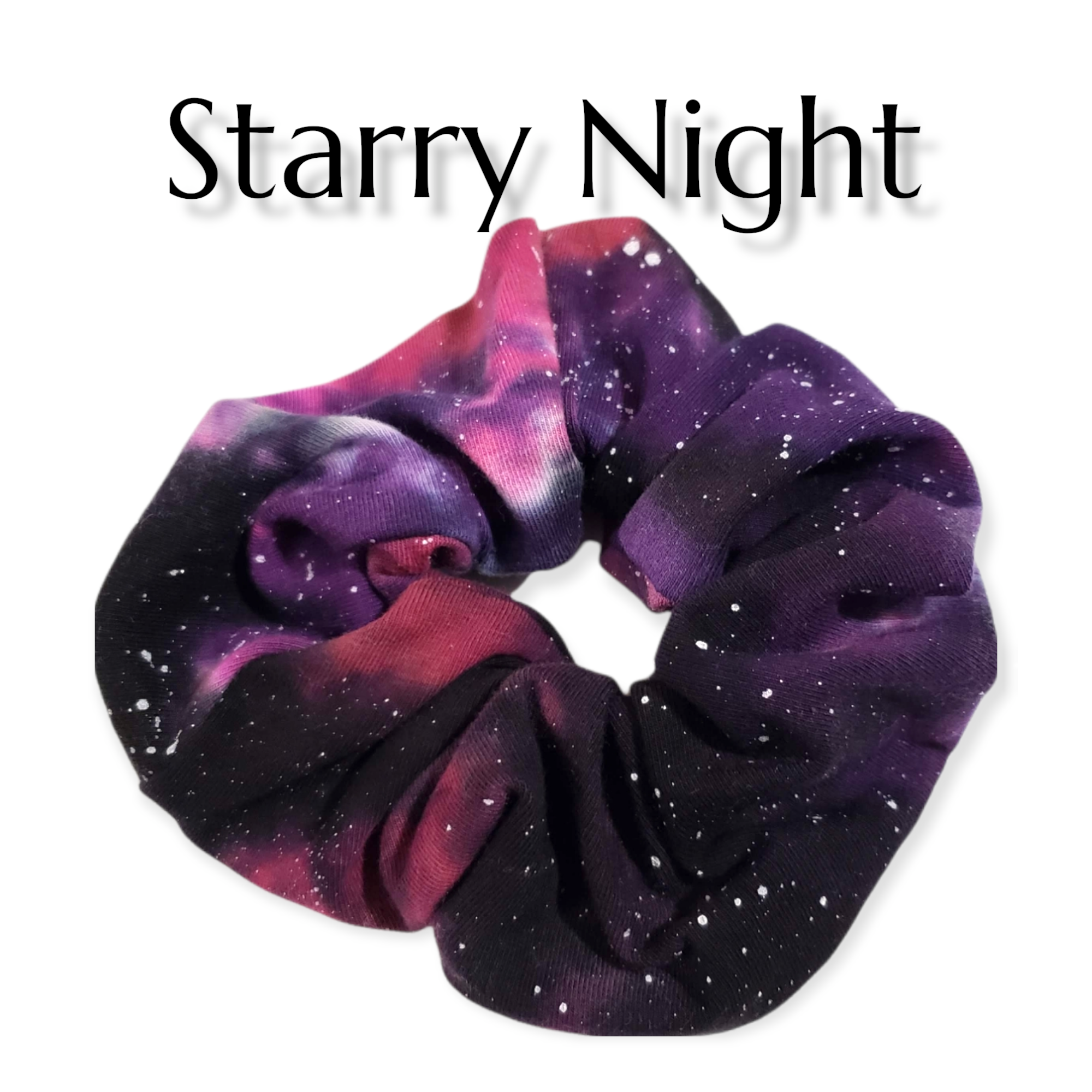 Galaxy Tie Dye Scrunchies