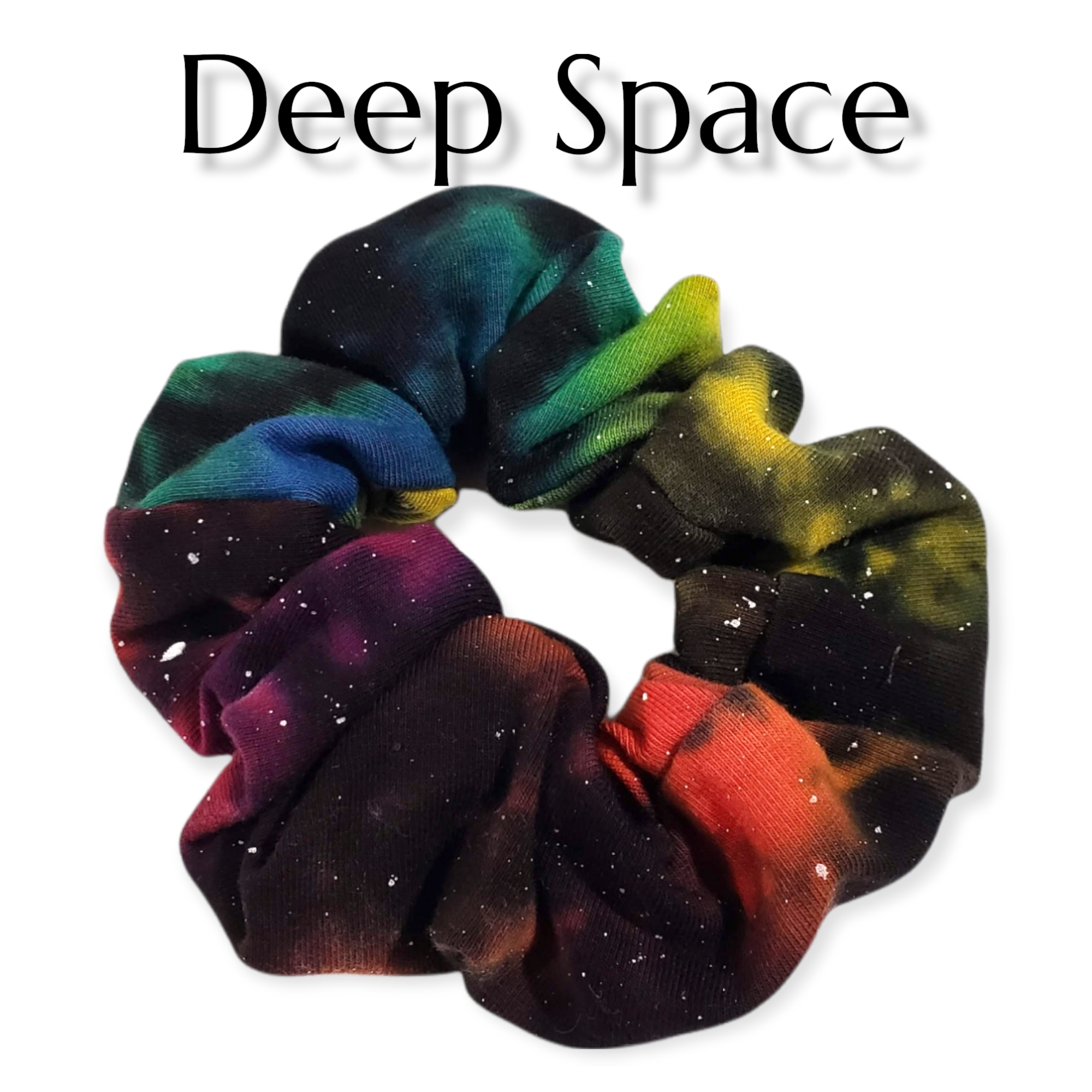 Galaxy Tie Dye Scrunchies