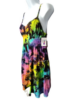 Pastel Galaxy Tie Dye Dress Small
