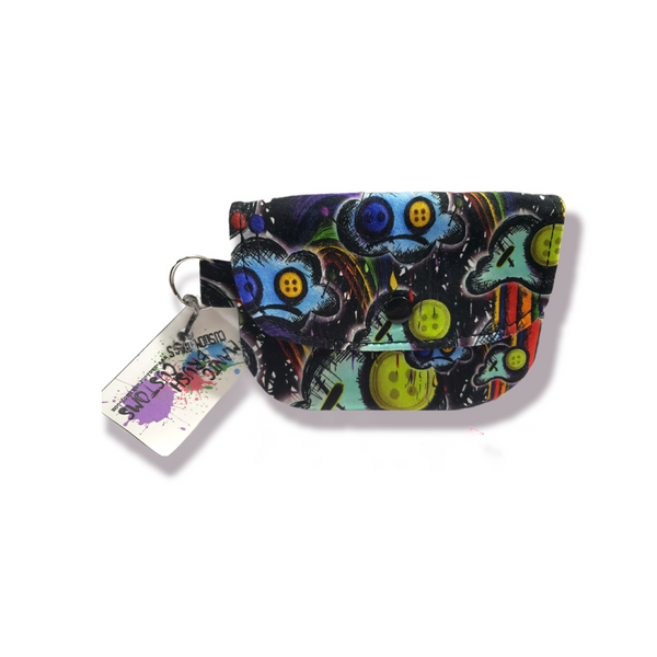 Bad Drip Minimalist Pouch with Key Ring