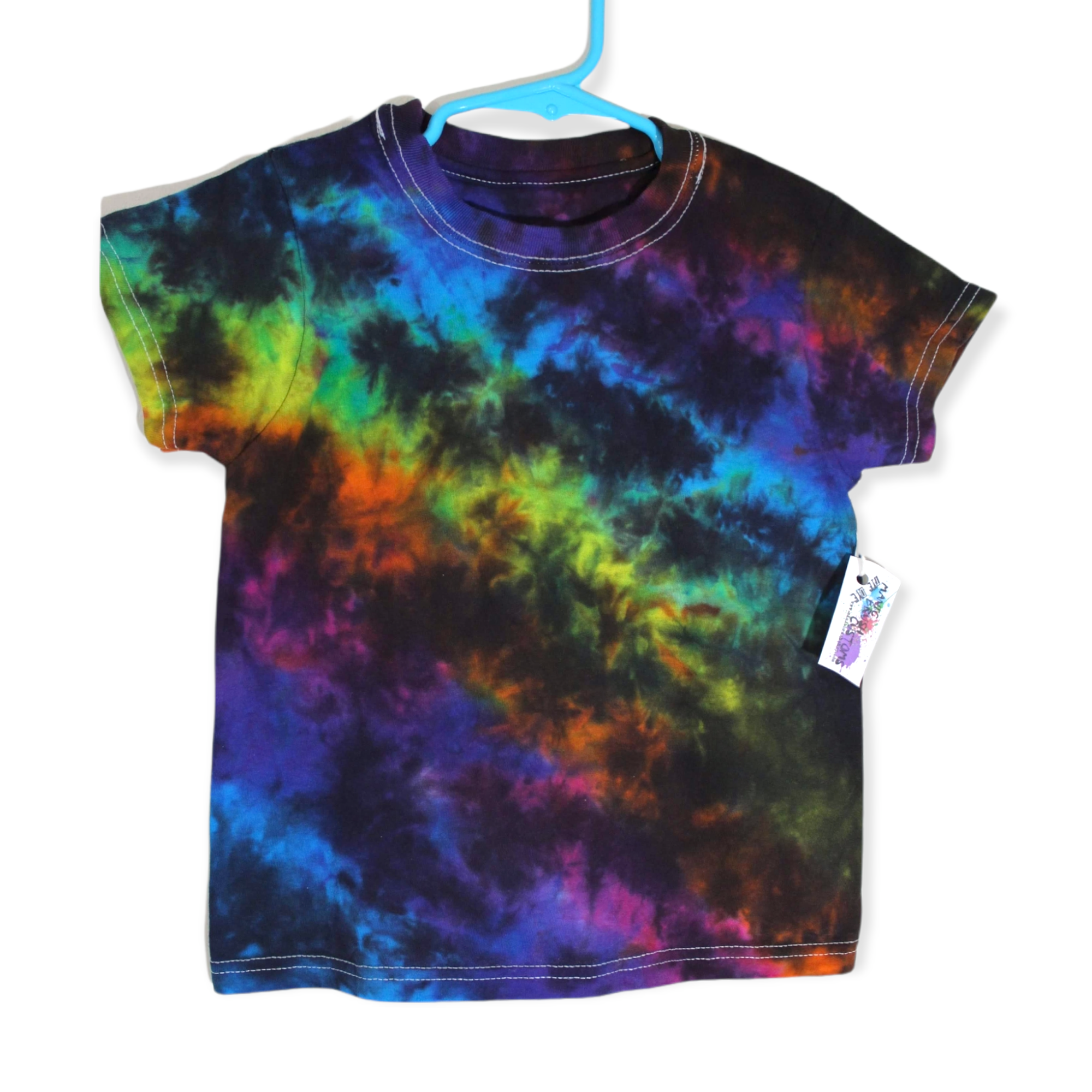 Kids Rainbow Tie Dye T-shirt XS
