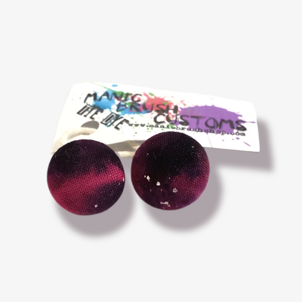 Pink Galaxy Earrings