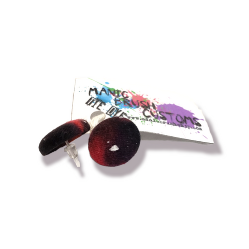 Coral Galaxy Earrings