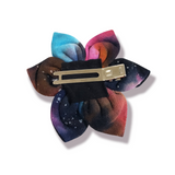 Galaxy Flower Hair Clip