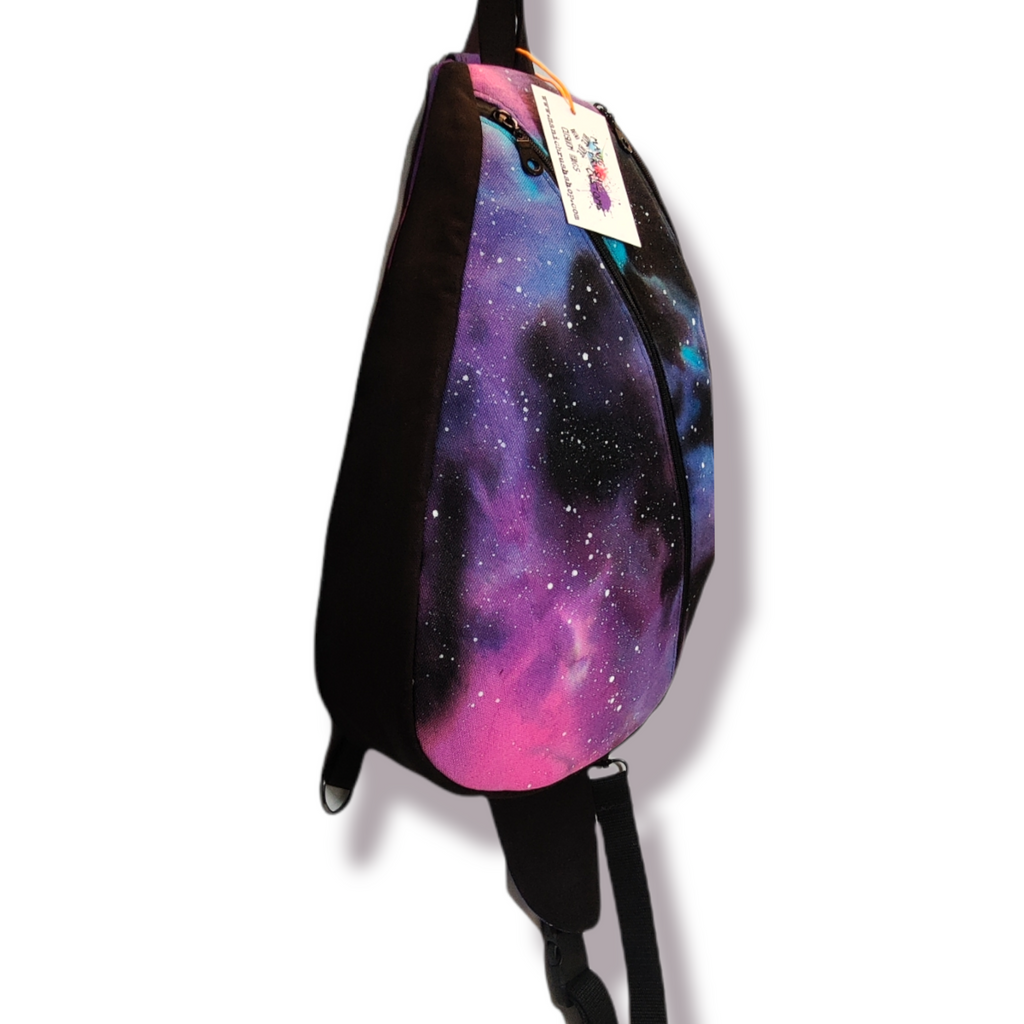 Classic Galaxy Canvas Park Sling Backpack
