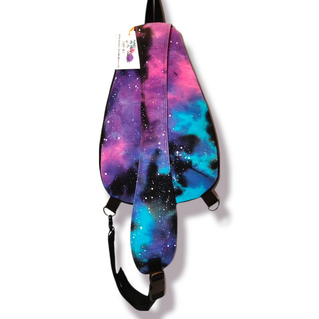 Classic Galaxy Canvas Park Sling Backpack