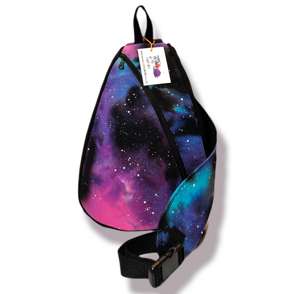 Classic Galaxy Canvas Park Sling Backpack