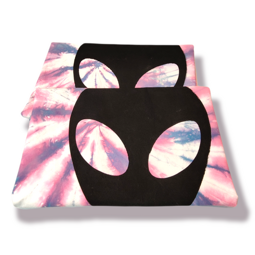 Alien Tie Dye Pillowcase Set