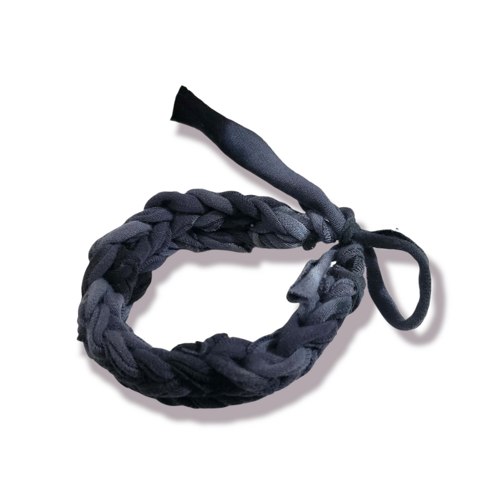 Hand Knit Tie Dyed Bracelet