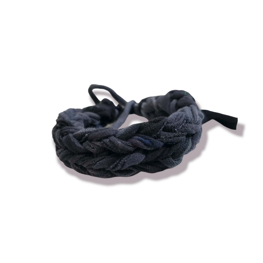 Hand Knit Tie Dyed Bracelet