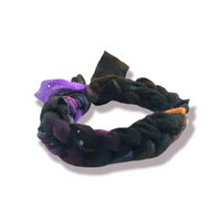 Hand Knit Rainbow Tie Dye Galaxy Bracelet