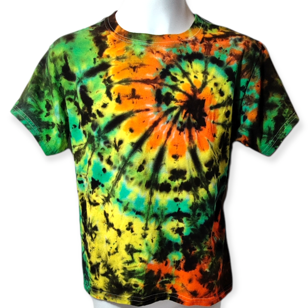 Kids Spiral Tie Dye T-shirt SMALL