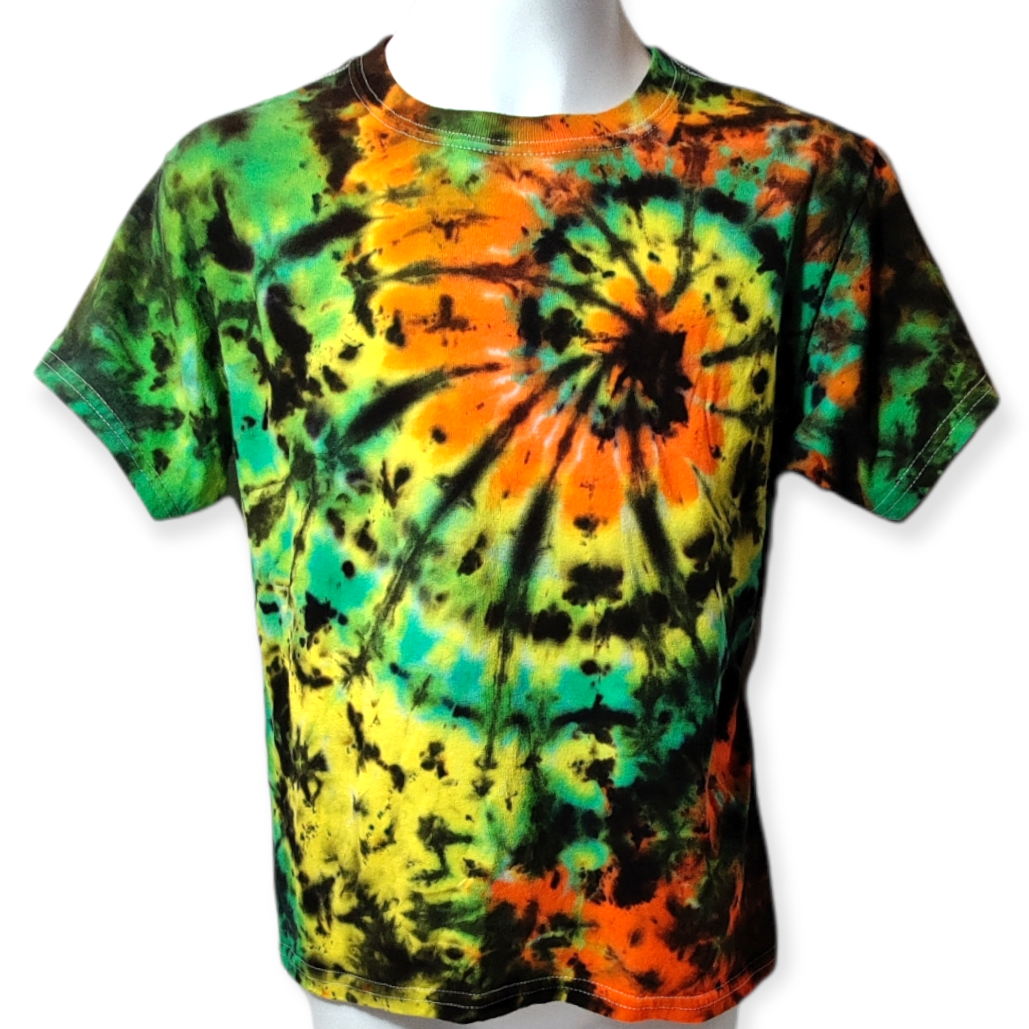 Kids Spiral Tie Dye T-shirt SMALL