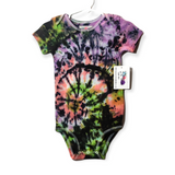 Nebula Spiral Galaxy Tie Dye Onesie 24 Months