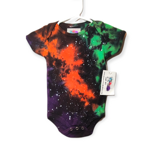Fright Galaxy Tie Dye Onesie 3-6 Months