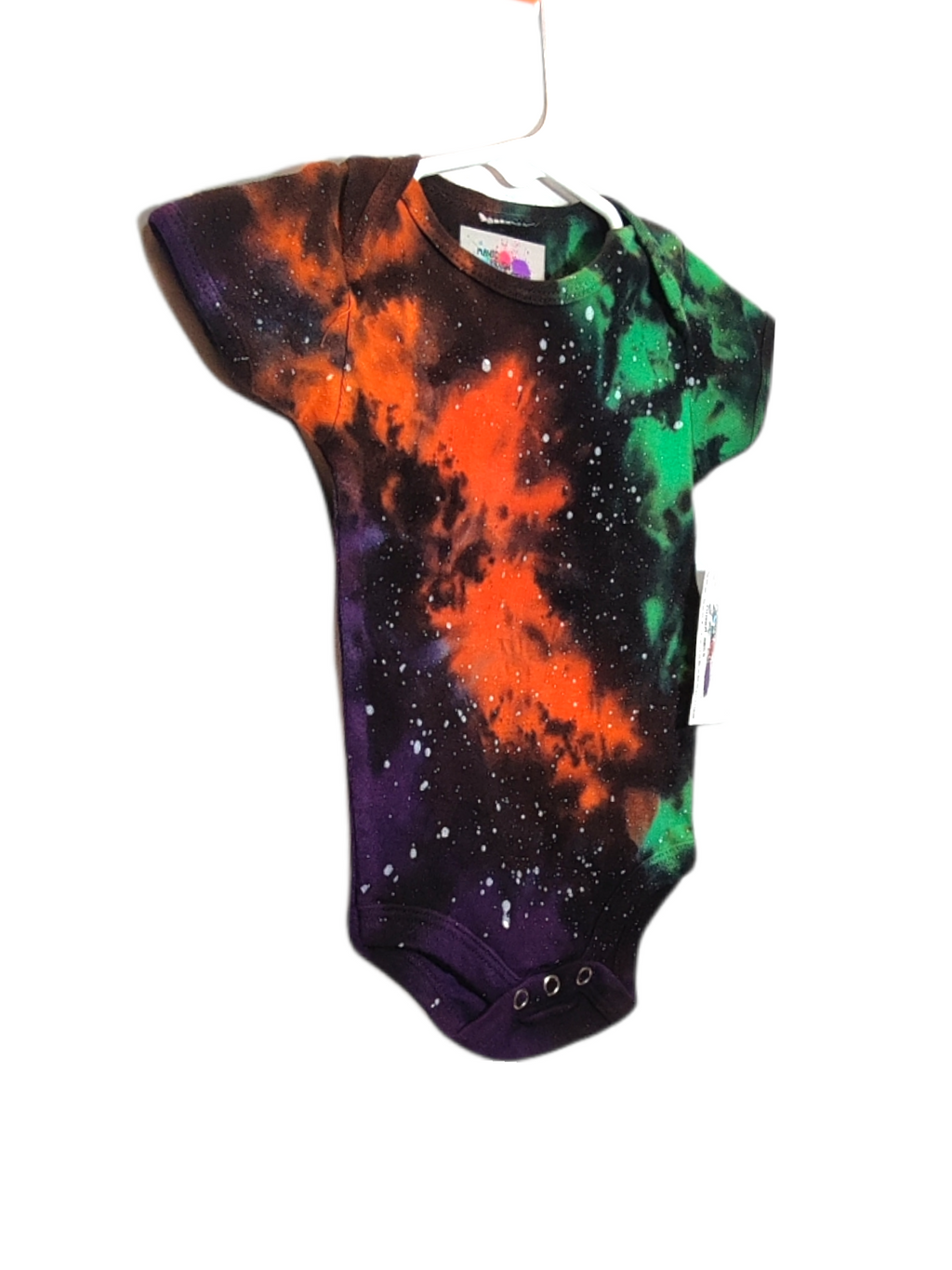 Fright Galaxy Tie Dye Onesie 3-6 Months