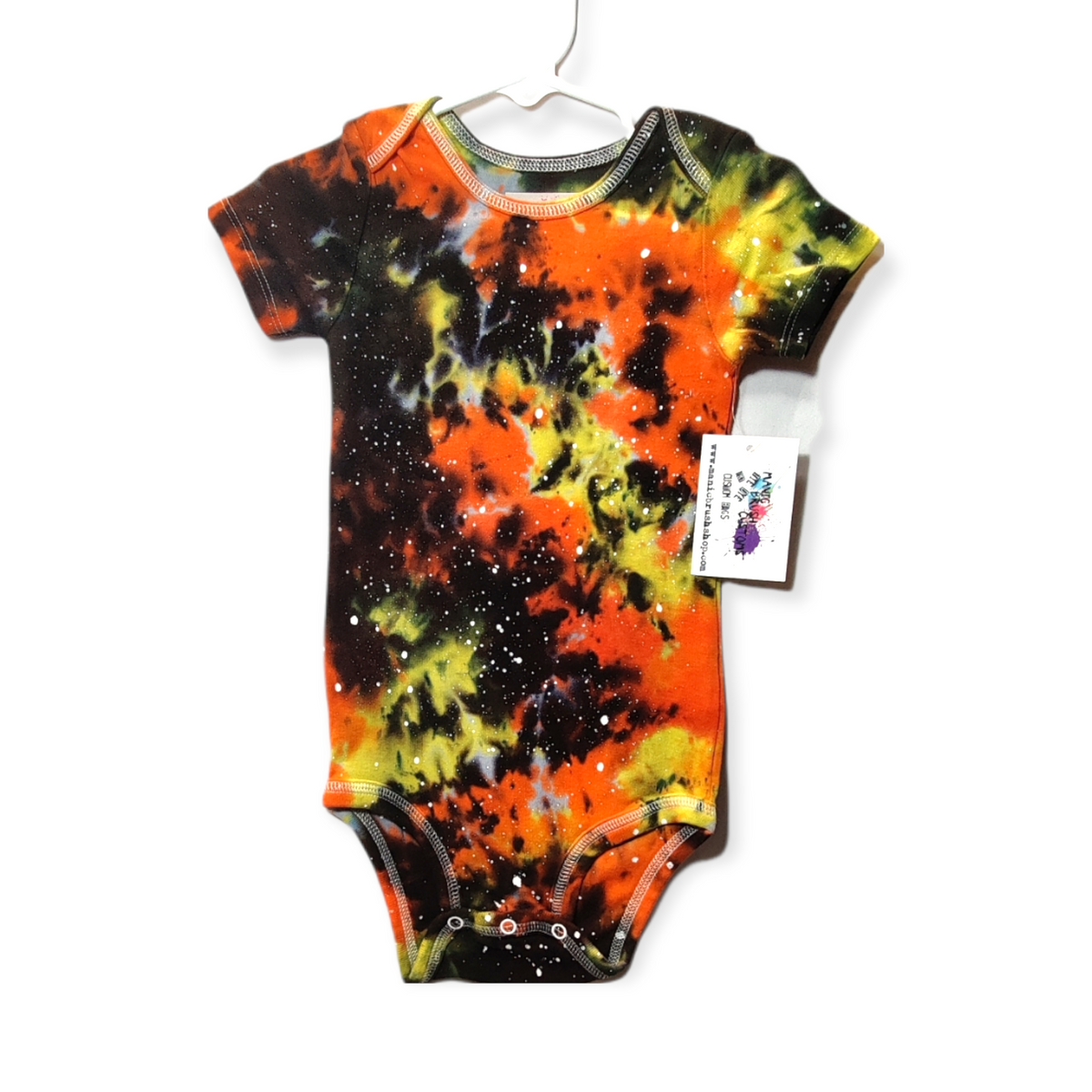 Stellar Galaxy Tie Dye Onesie 24 Months