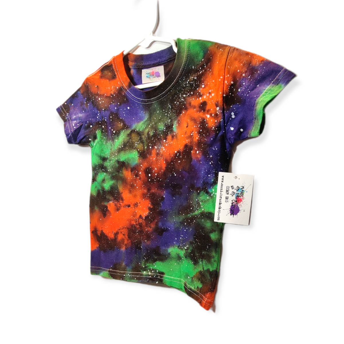Kids Fright Galaxy Tie Dye T-shirt 2T
