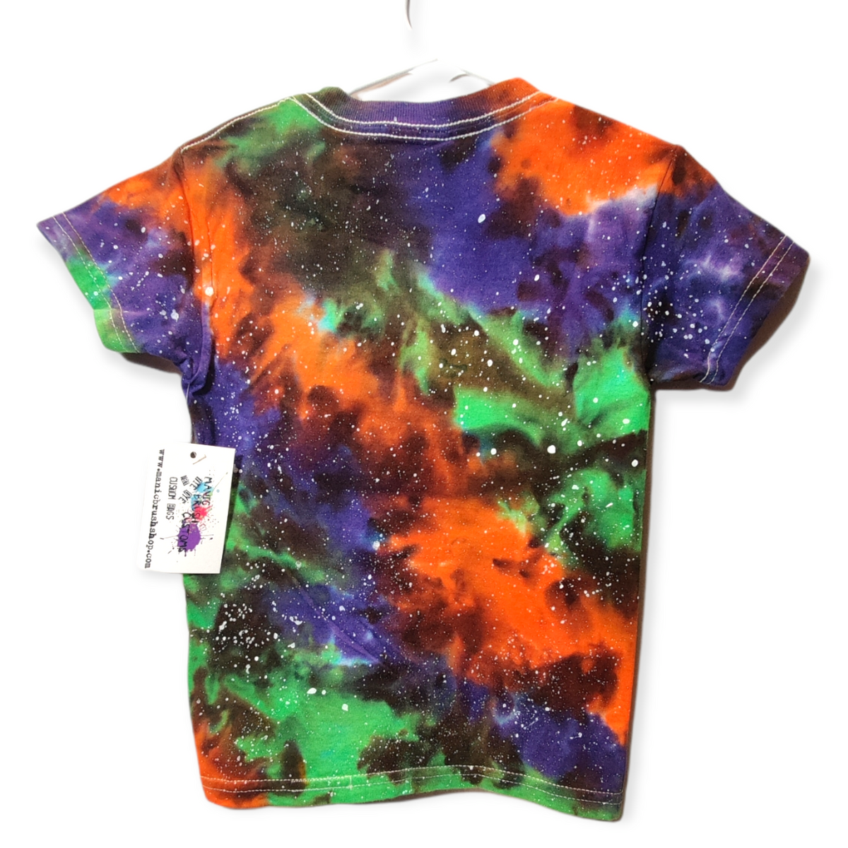 Kids Fright Galaxy Tie Dye T-shirt 2T