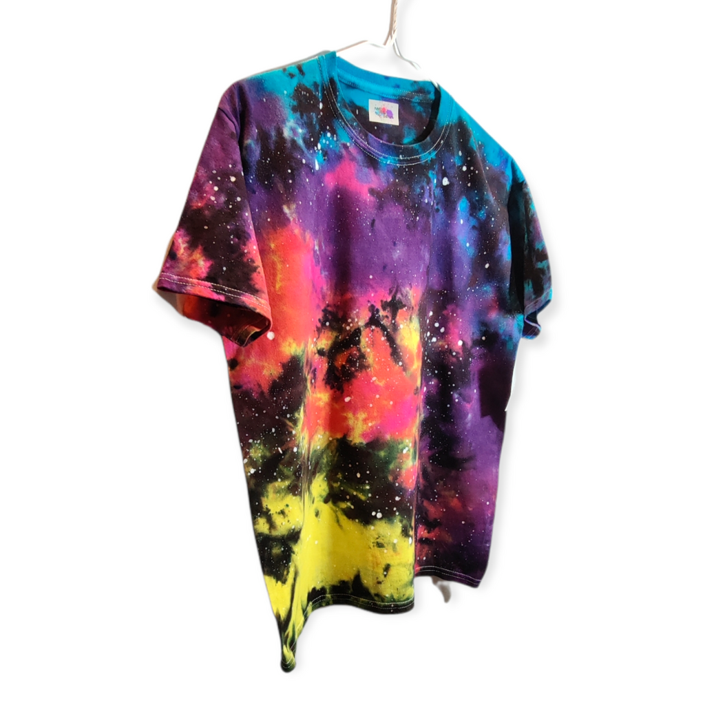 Kids Rainbow Galaxy Tie Dye XL