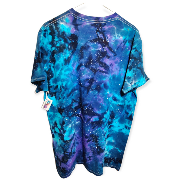 Bluuu Galaxy Tie Dye T-Shirt Large
