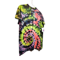 Interstellar Spiral Galaxy Tie Dye T-Shirt Medium