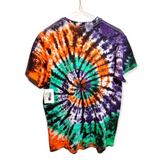 Fright Spiral Tie Dye T-Shirt Medium