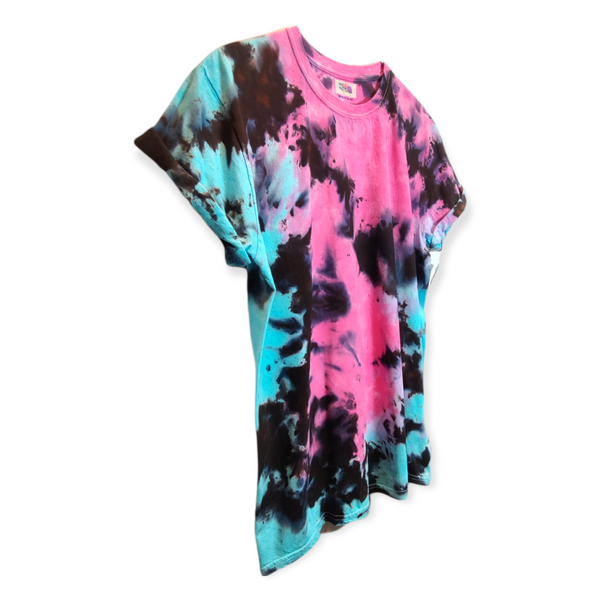 Mermaid Galaxy Tie Dye T-shirt Medium