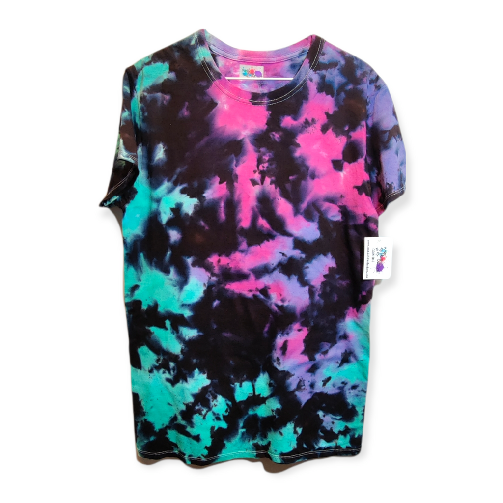 Mermaid Galaxy Tie Dye T-shirt MEDIUM