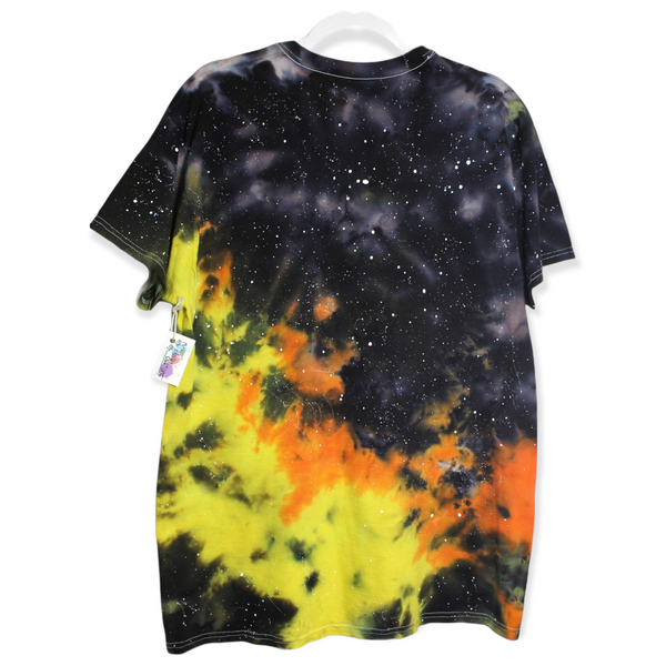 Sun Burst Galaxy Tie Dye T-shirt LARGE