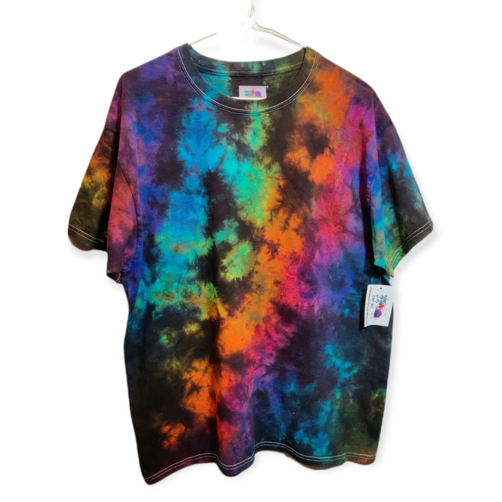 Rainbow Tie Dye T-Shirt Large