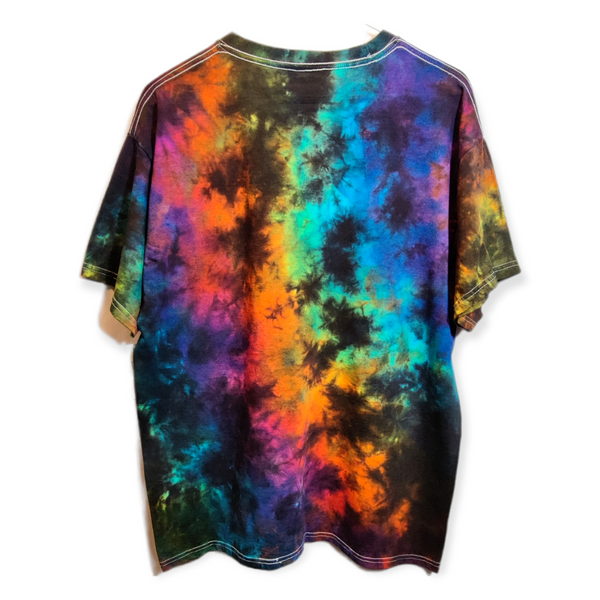 Rainbow Tie Dye T-Shirt Large