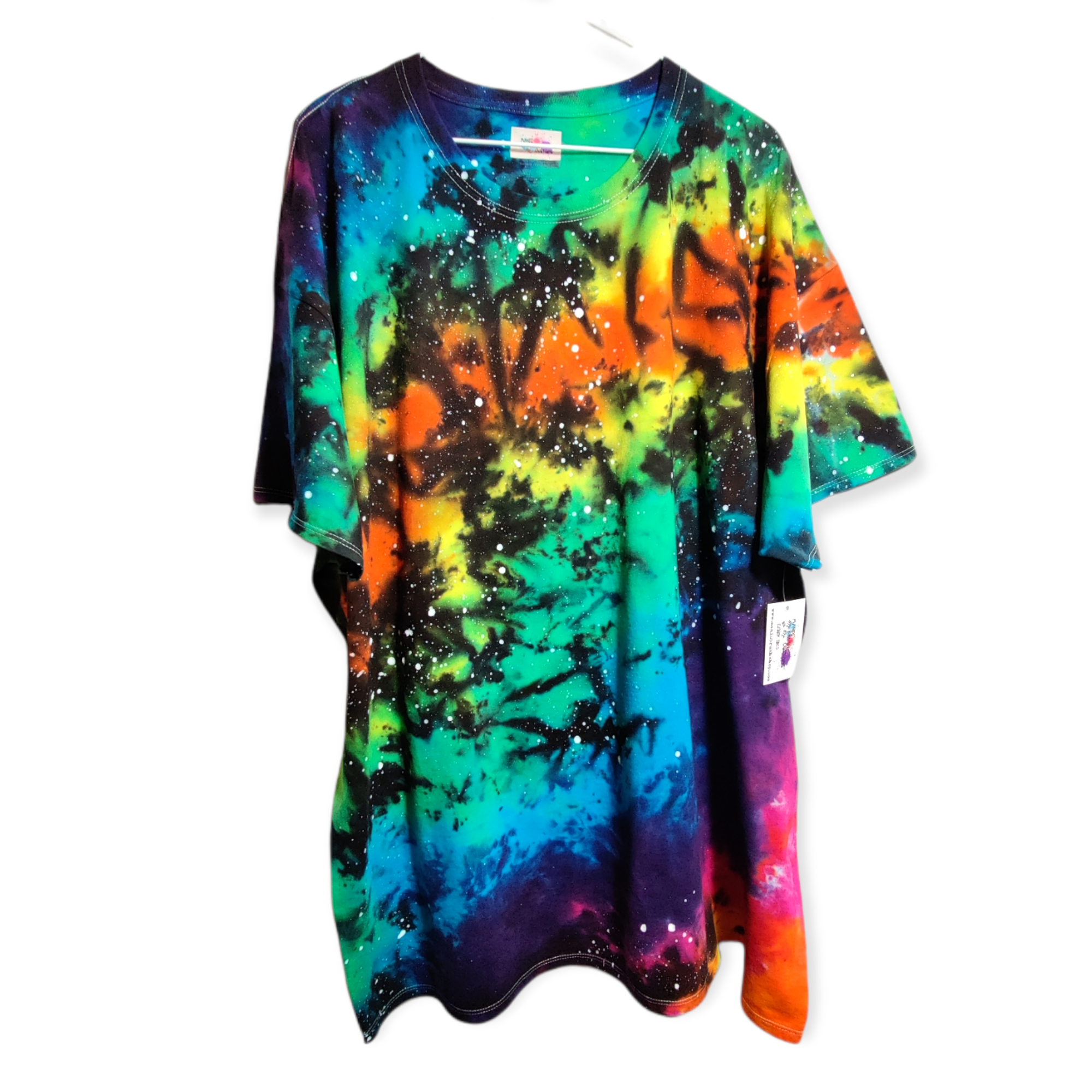 Rainbow Galaxy Tie Dye T-Shirt 3XL