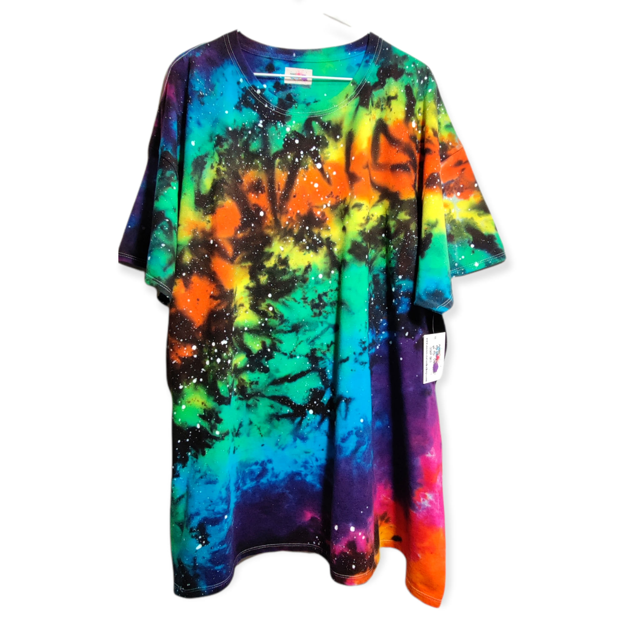 Rainbow Galaxy Tie Dye T-Shirt 3XL