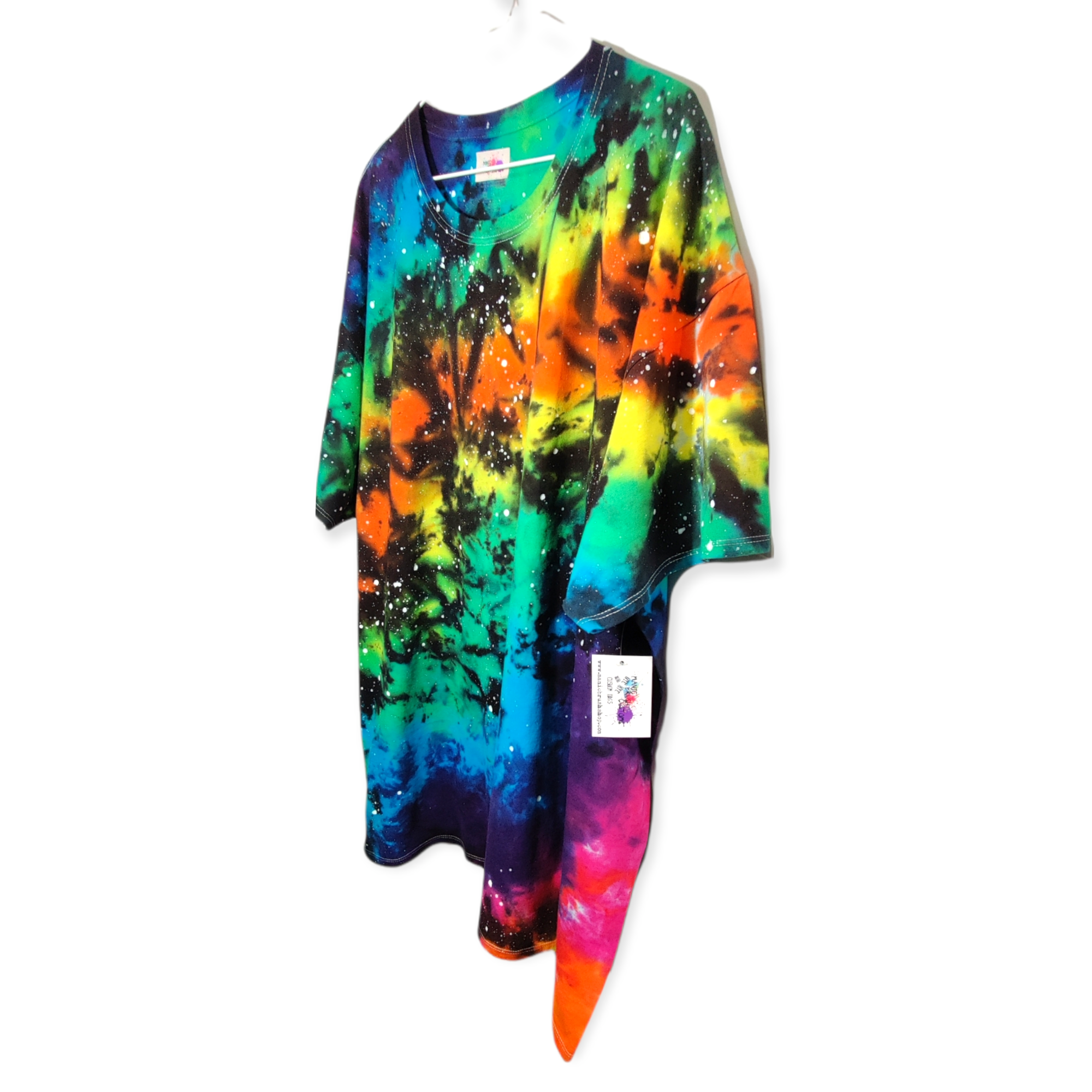 Rainbow Galaxy Tie Dye T-Shirt 3XL