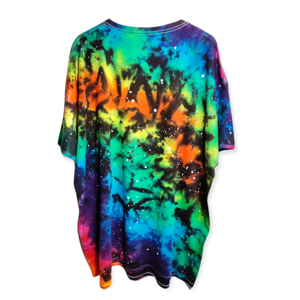 Rainbow Galaxy Tie Dye T-Shirt 3XL