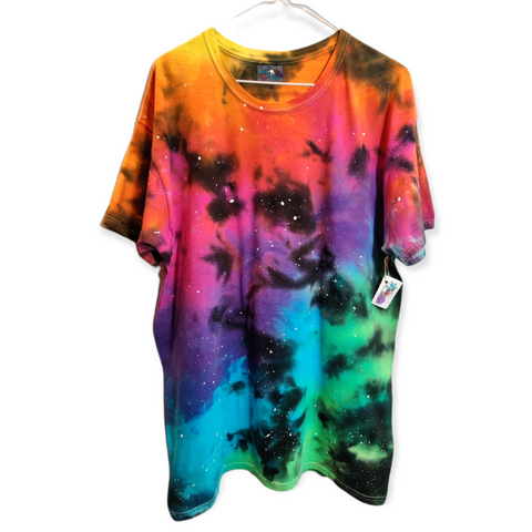 Rainbow Galaxy Tie Dye T-shirt X-Large