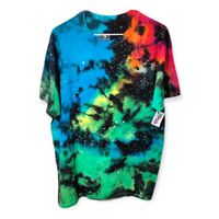 Rainbow Galaxy Tie Dye T-Shirt Medium