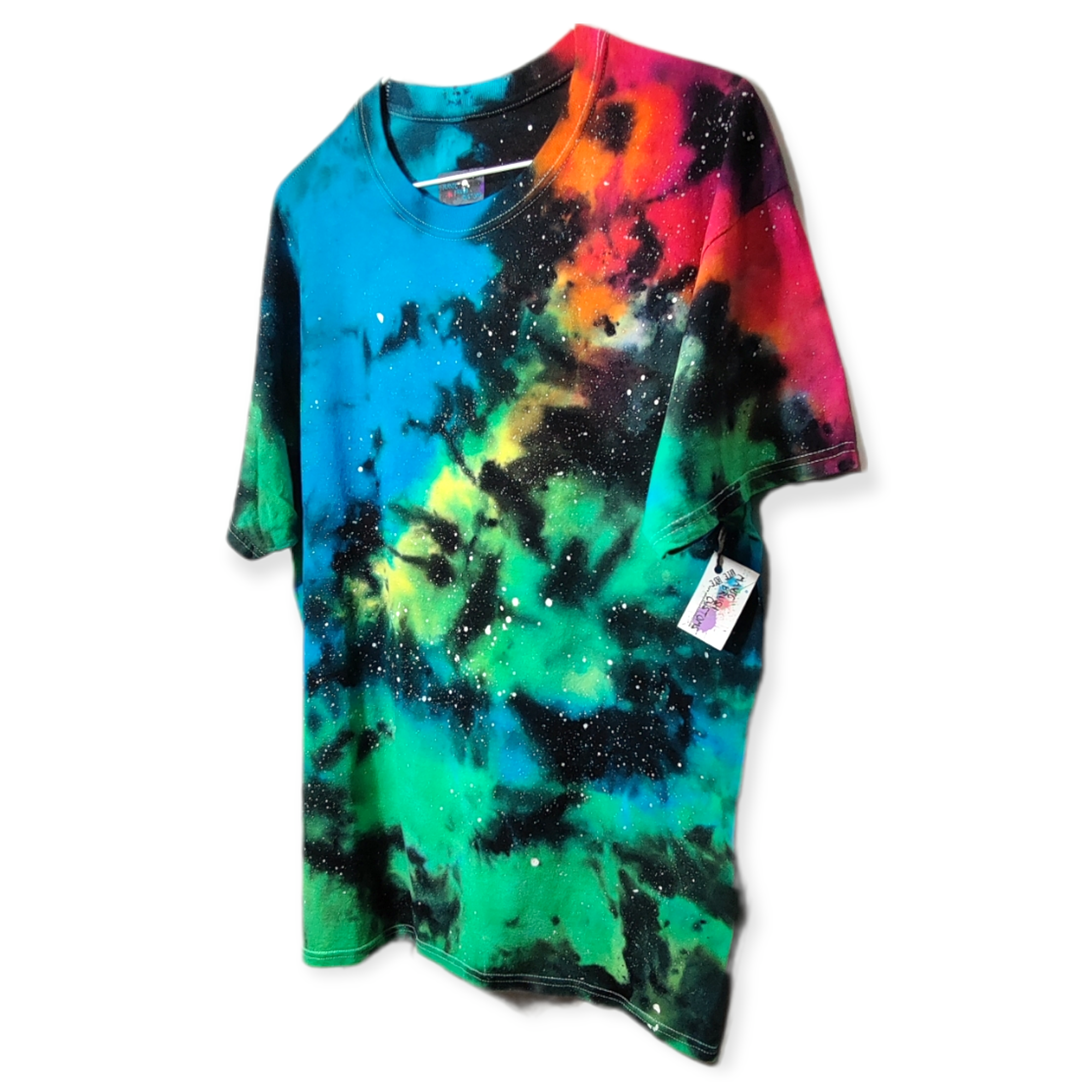 Rainbow Galaxy Tie Dye T-Shirt Medium