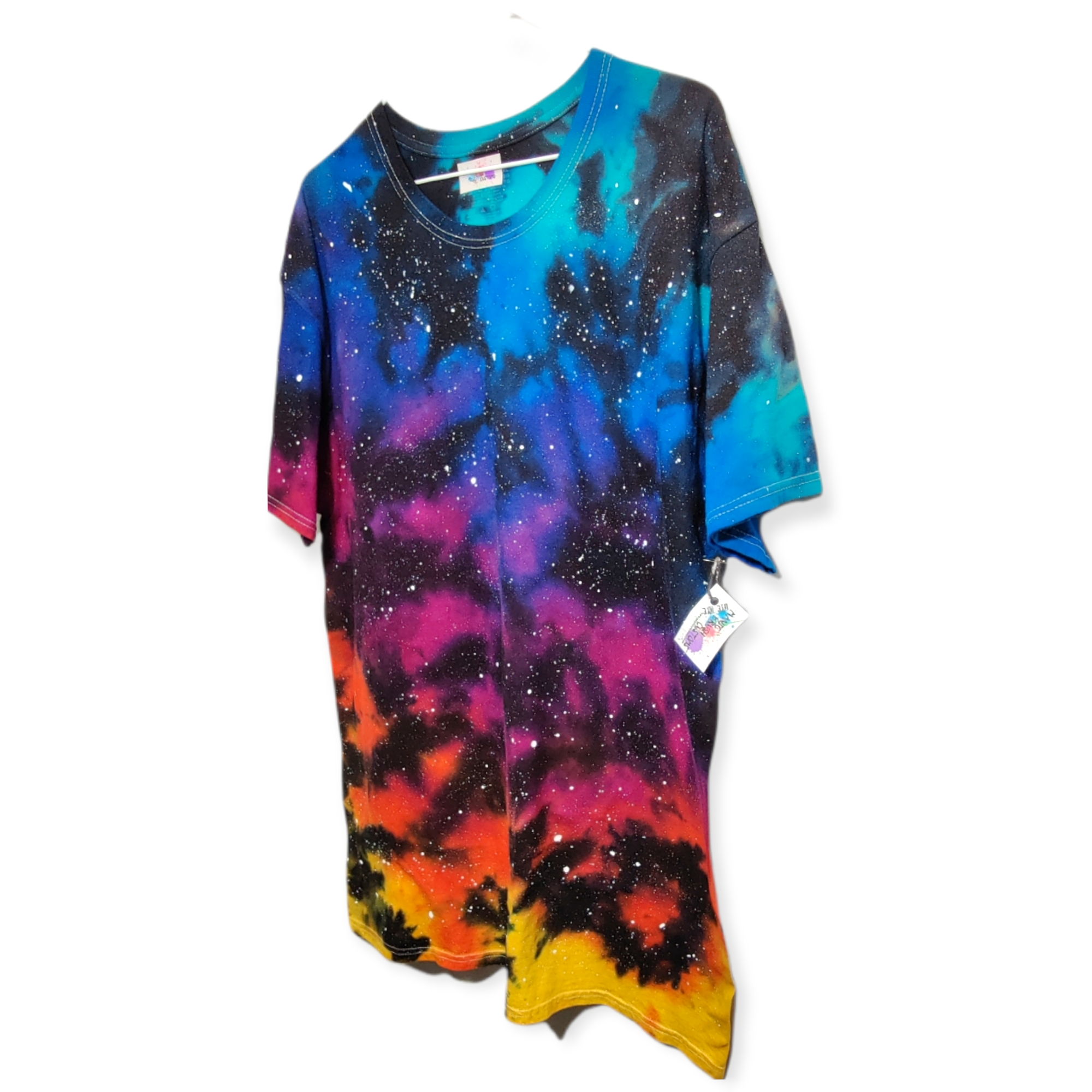 Deep Space Galaxy Tie Dye T-shirt X-Large