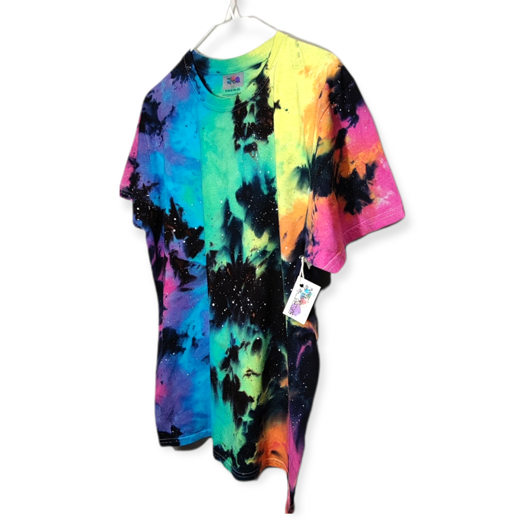 Pastel Galaxy Tie Dye T-Shirt Medium