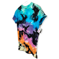Premium Pastel Galaxy Tie Dye T-Shirt Small