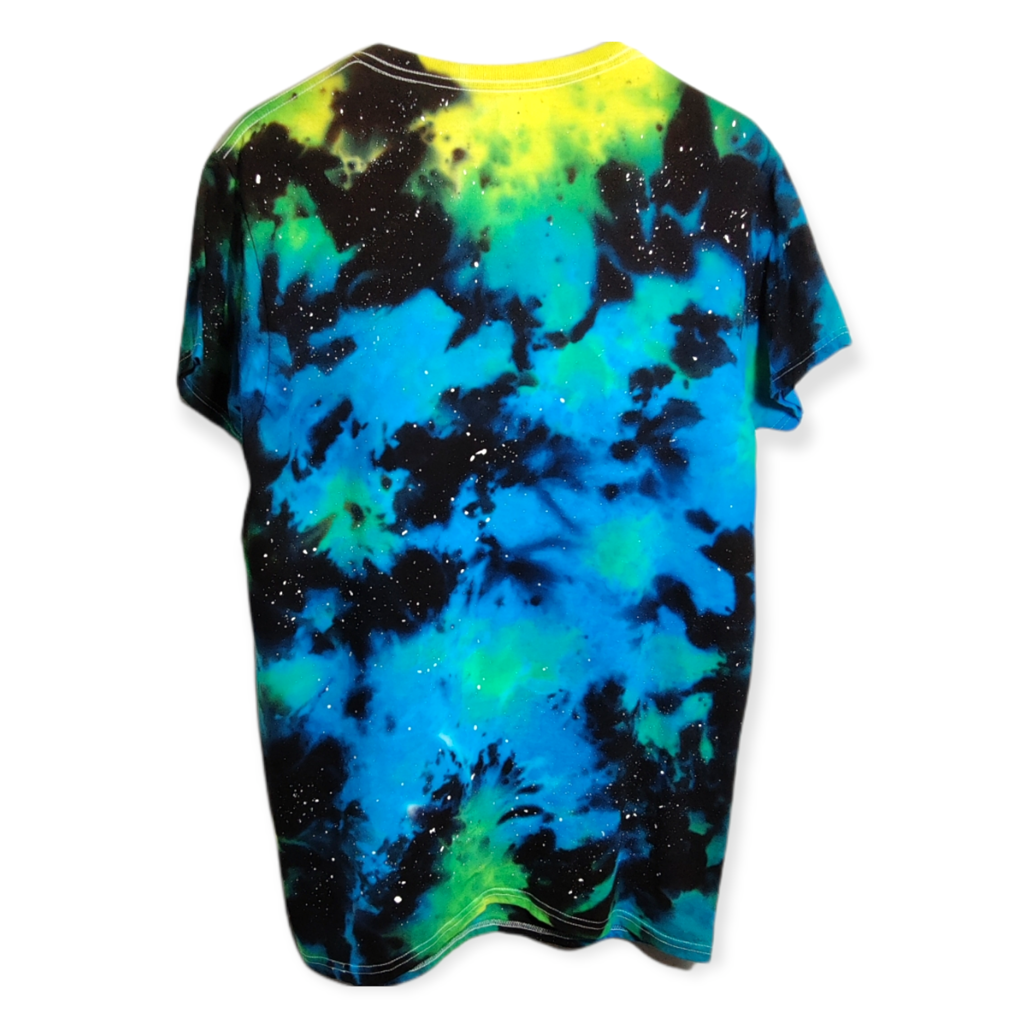 Blue Galaxy Tie Dye T-shirt MEDIUM