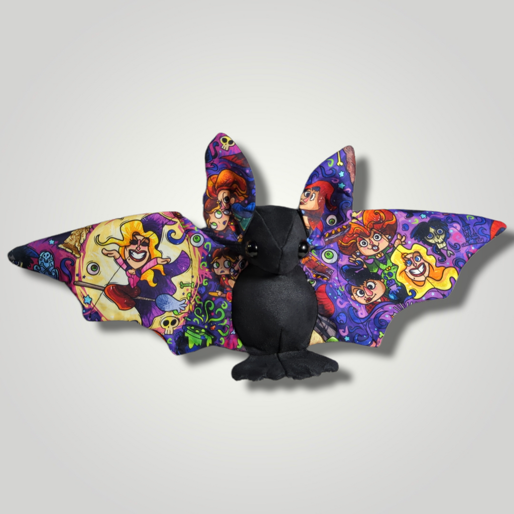 Medium Faux Suede Bat Plushie