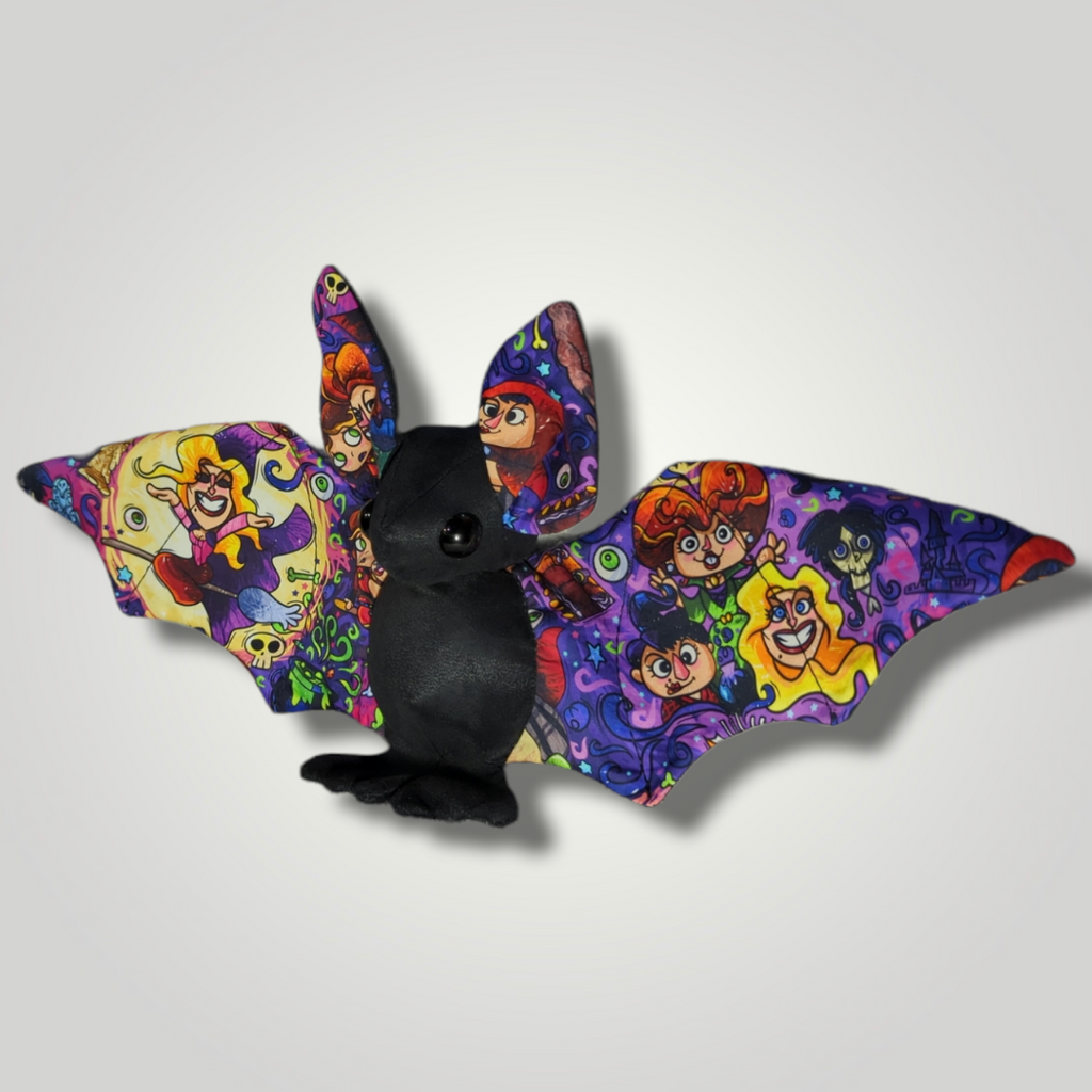 Medium Faux Suede Bat Plushie