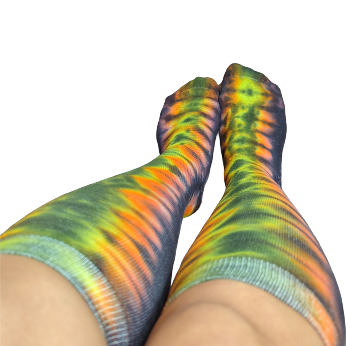 Tie Dye Knee High Socks