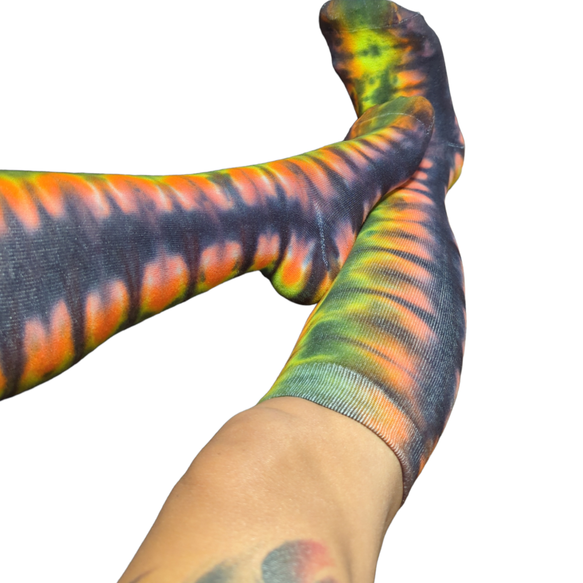 Tie Dye Knee High Socks