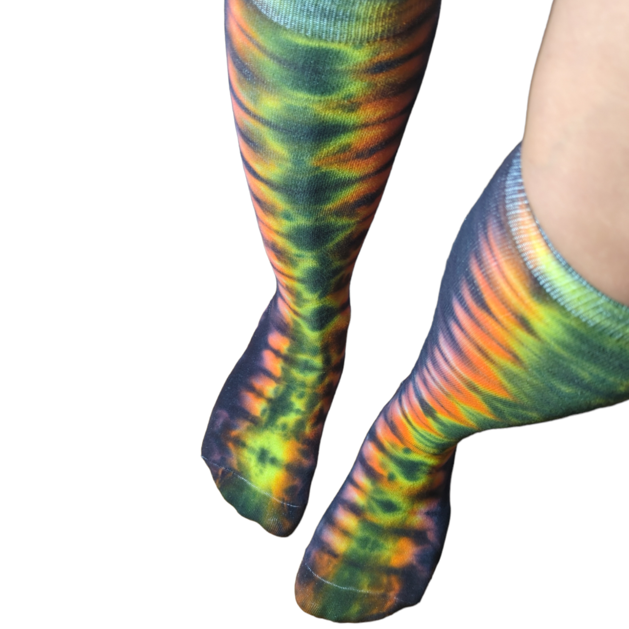 Tie Dye Knee High Socks